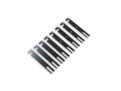 Jeep Licensed by RedRock Enhanced Rubi Rails; Textured Black (18-26 Jeep Wrangler JL 4-Door)