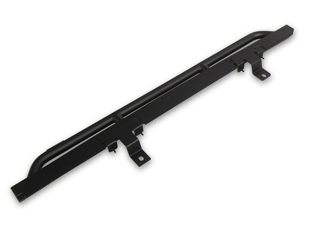 Jeep Licensed by RedRock Enhanced Rubi Rails; Textured Black (18-26 Jeep Wrangler JL 2-Door)