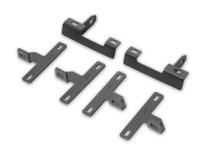 Jeep Licensed by RedRock Extreme Heavy Duty Rocker Steps (18-26 Jeep Wrangler JL 4-Door)