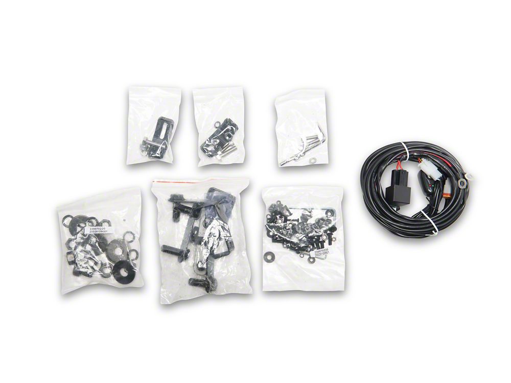 Jeep Licensed by RedRock HD Front Bumper with 20-Inch Light Bar (18-26 Jeep Wrangler JL)