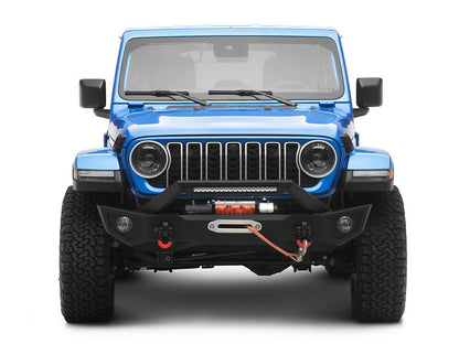 Jeep Licensed by RedRock HD Front Bumper with 20-Inch Light Bar (18-26 Jeep Wrangler JL)