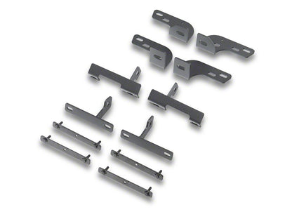 Jeep Licensed by RedRock HD Drop Side Step Bars (18-26 Jeep Wrangler JL 2-Door)