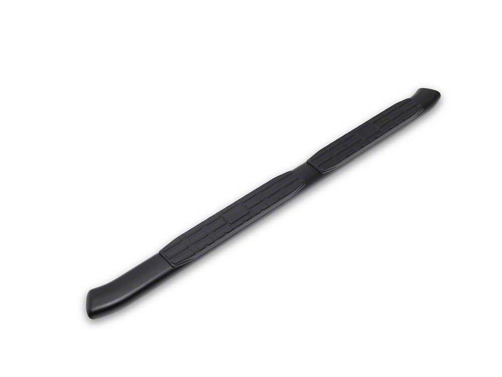 Jeep Licensed by RedRock Pinnacle Oval Bent End Side Step Bars; Textured Black (18-26 Jeep Wrangler JL 4-Door)