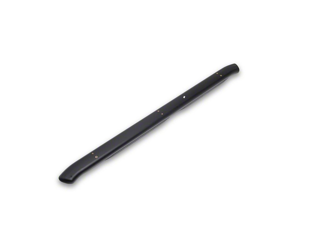 Jeep Licensed by RedRock Pinnacle Oval Bent End Side Step Bars; Textured Black (18-26 Jeep Wrangler JL 4-Door)