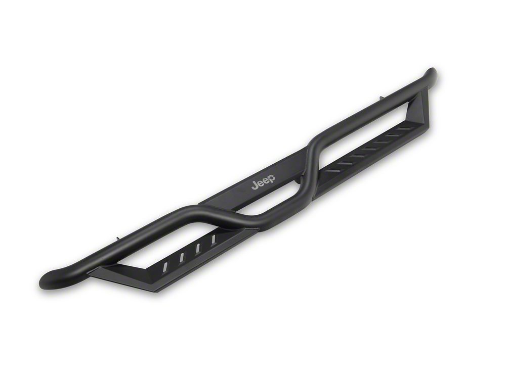 Jeep Licensed by RedRock HD Drop Side Step Bars (18-26 Jeep Wrangler JL 4-Door)