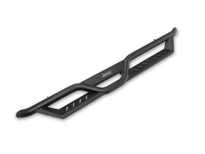 Jeep Licensed by RedRock HD Drop Side Step Bars (18-26 Jeep Wrangler JL 4-Door)
