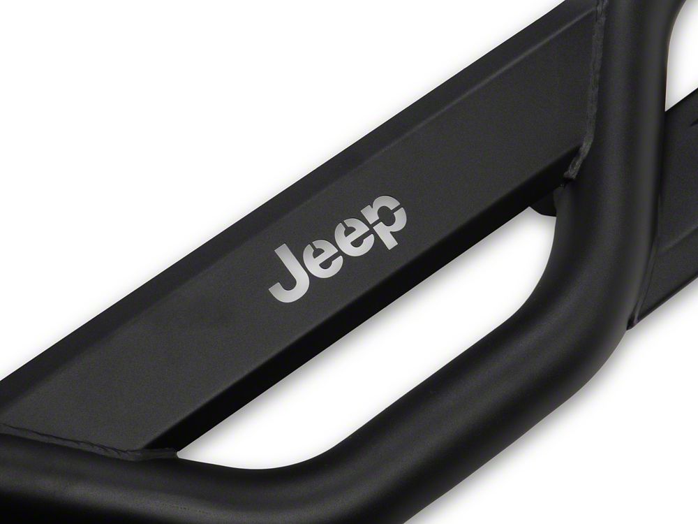Jeep Licensed by RedRock HD Drop Side Step Bars (18-26 Jeep Wrangler JL 4-Door)