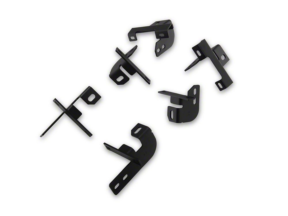 Jeep Licensed by RedRock HD Drop Side Step Bars (18-26 Jeep Wrangler JL 4-Door)