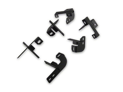 Jeep Licensed by RedRock HD Drop Side Step Bars (18-26 Jeep Wrangler JL 4-Door)