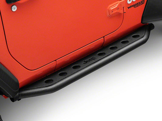 Jeep Licensed by RedRock Tubular Rock Sliders (18-26 Jeep Wrangler JL 2-Door)