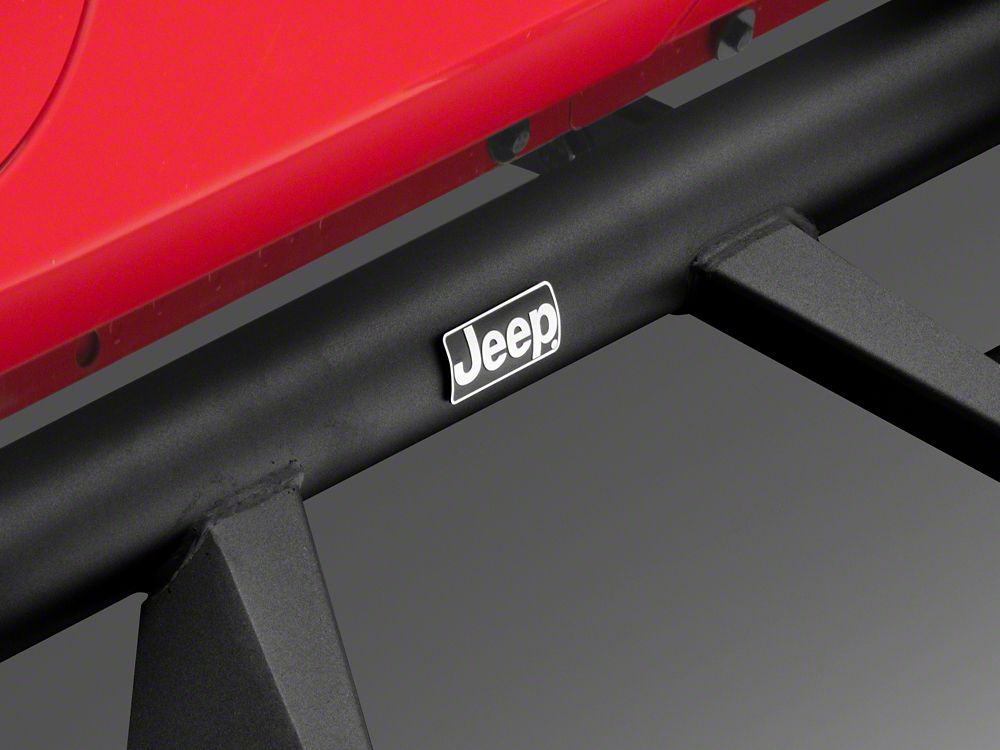 Jeep Licensed by RedRock Tubular Drop Side Step Bars (18-26 Jeep