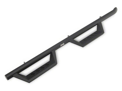 Jeep Licensed by RedRock Tubular Drop Side Step Bars (18-26 Jeep Wrangler JL 4-Door)