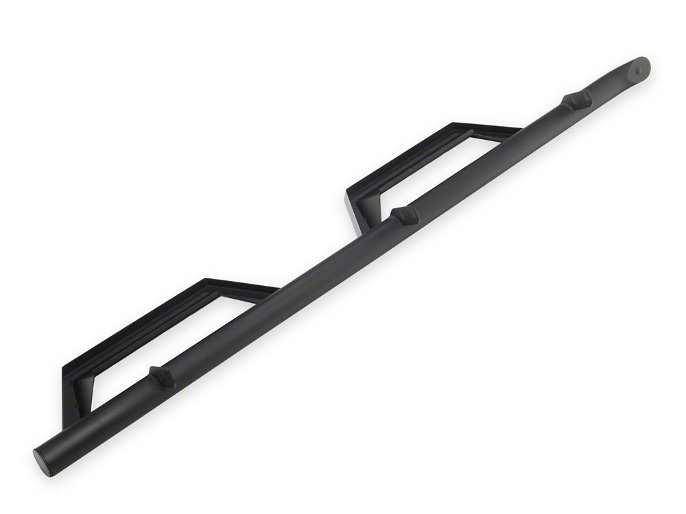Jeep Licensed by RedRock Tubular Drop Side Step Bars (18-26 Jeep Wrangler JL 4-Door)
