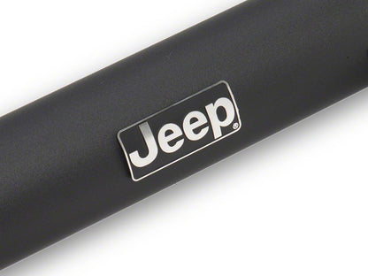 Jeep Licensed by RedRock Tubular Drop Side Step Bars (18-26 Jeep Wrangler JL 4-Door)