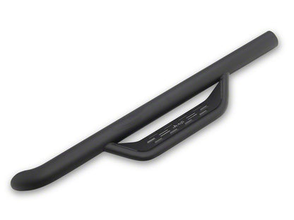 Jeep Licensed by RedRock Tubular Drop Side Step Bars; Fine Textured Black (18-26 Jeep Wrangler JL 2-Door)