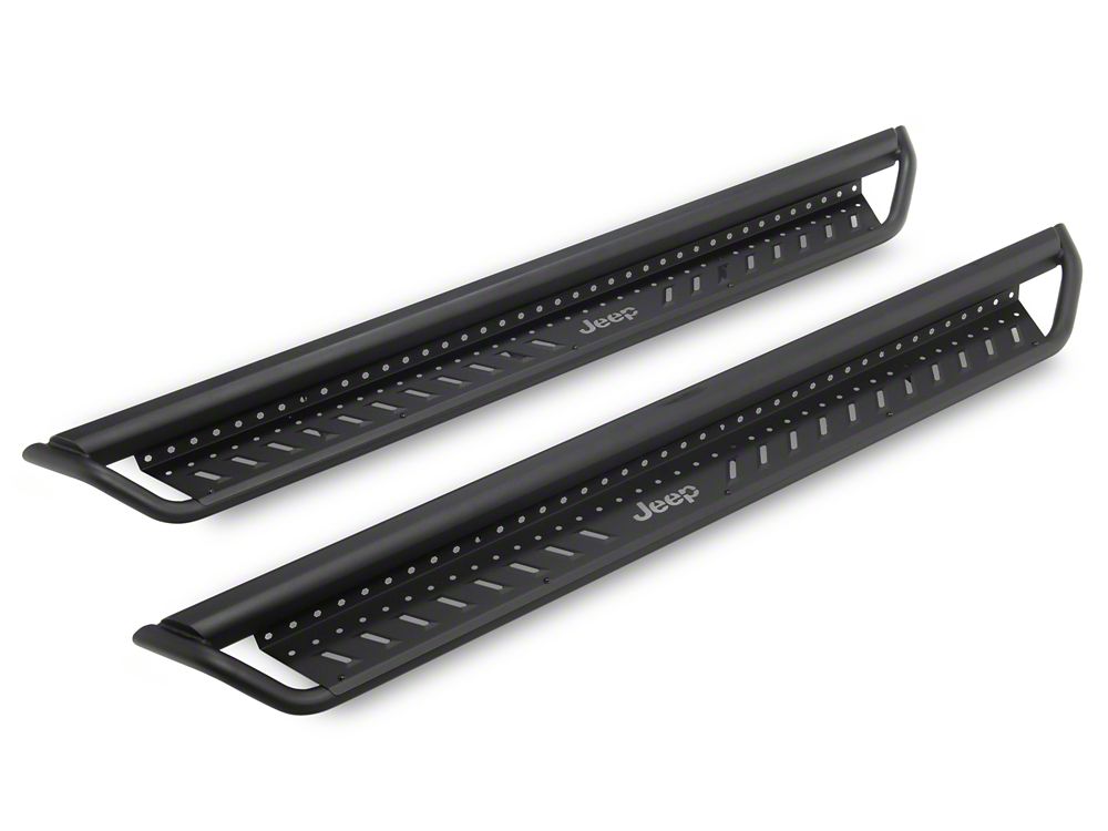 Jeep Licensed by RedRock Open Trail HD Running Boards (18-26 Jeep Wrangler JL 4-Door)