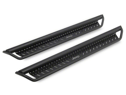 Jeep Licensed by RedRock Open Trail HD Running Boards (18-26 Jeep Wrangler JL 4-Door)