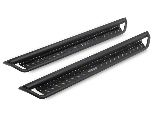 Jeep Licensed by RedRock Open Trail HD Running Boards (18-26 Jeep Wrangler JL 4-Door)