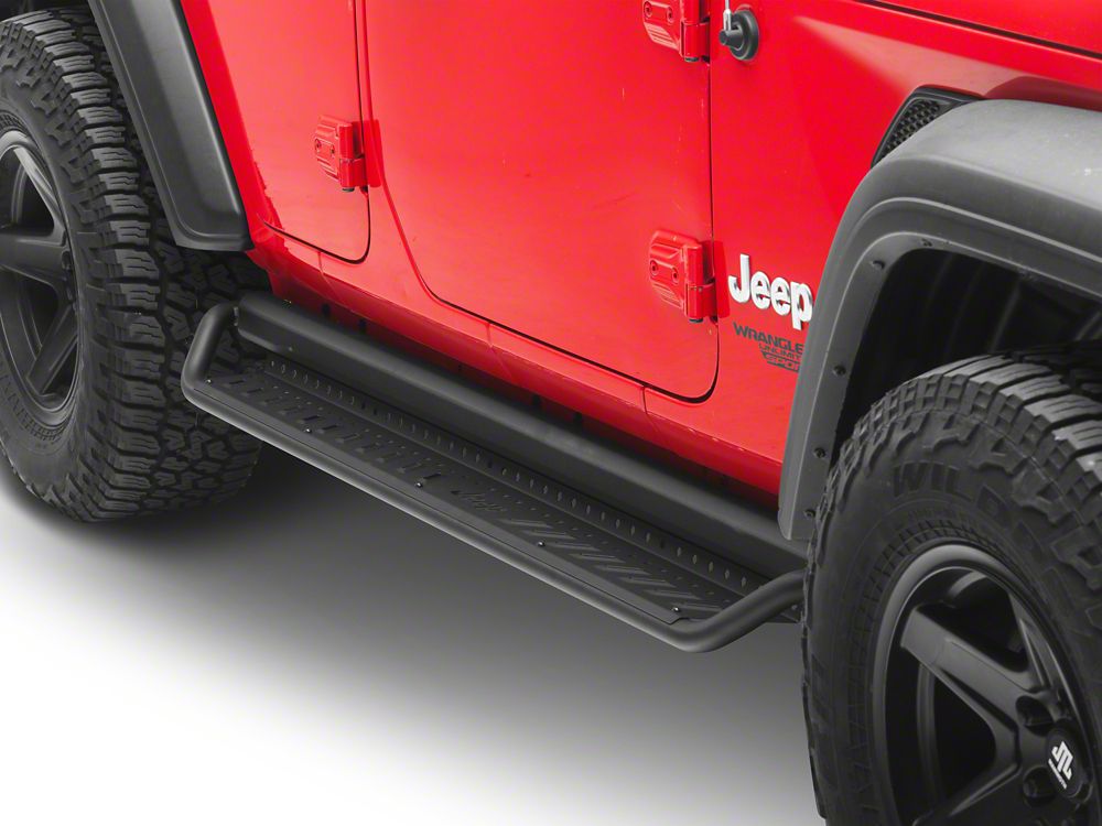 Jeep Licensed by RedRock Open Trail HD Running Boards (18-26 Jeep