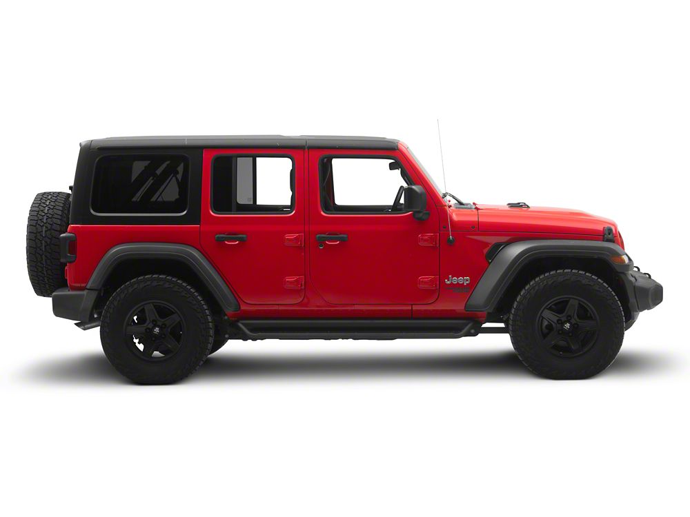 Jeep Licensed by RedRock Open Trail HD Running Boards (18-26 Jeep Wrangler JL 4-Door)