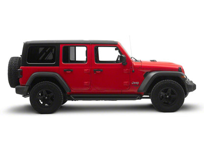 Jeep Licensed by RedRock Open Trail HD Running Boards (18-26 Jeep Wrangler JL 4-Door)