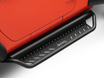 Jeep Licensed by RedRock Open Trail HD Running Boards (18-26 Jeep Wrangler JL 2-Door)