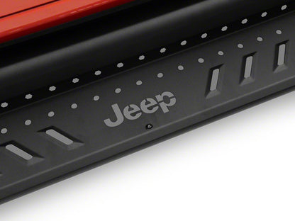 Jeep Licensed by RedRock Open Trail HD Running Boards (18-26 Jeep Wrangler JL 2-Door)