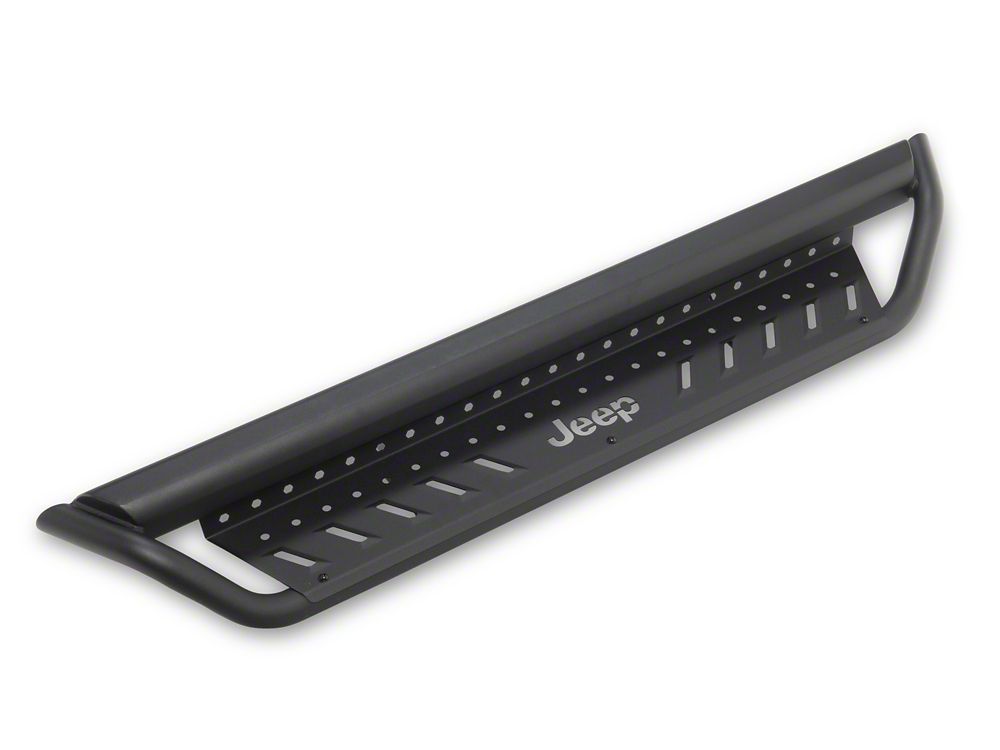 Jeep Licensed by RedRock Open Trail HD Running Boards (18-26 Jeep Wrangler JL 2-Door)
