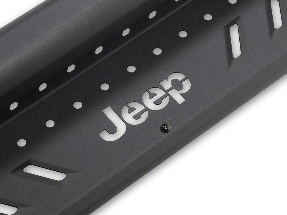Jeep Licensed by RedRock Open Trail HD Running Boards (18-26 Jeep Wrangler JL 2-Door)