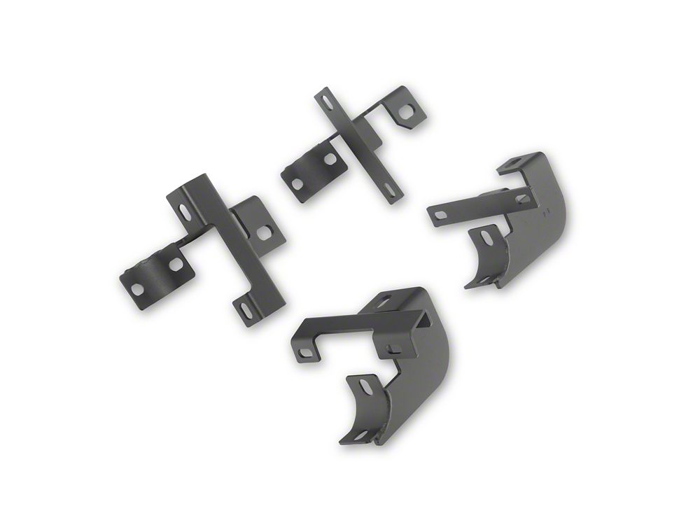 Jeep Licensed by RedRock Open Trail HD Running Boards (18-26 Jeep Wrangler JL 2-Door)