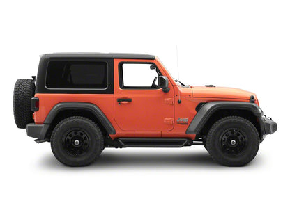Jeep Licensed by RedRock Open Trail HD Running Boards (18-26 Jeep Wrangler JL 2-Door)
