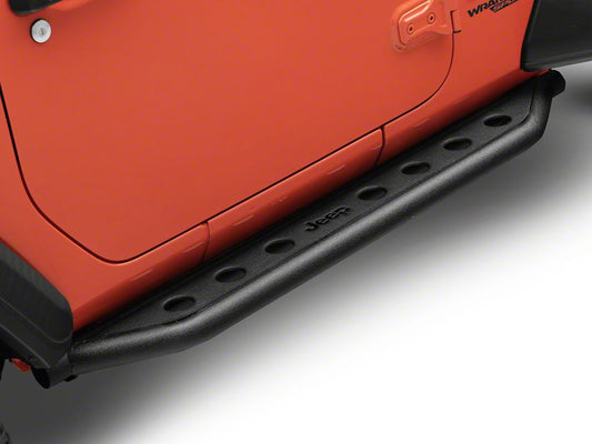 Jeep Licensed by RedRock Tubular HD Rock Sliders (18-26 Jeep Wrangler JL 2-Door)