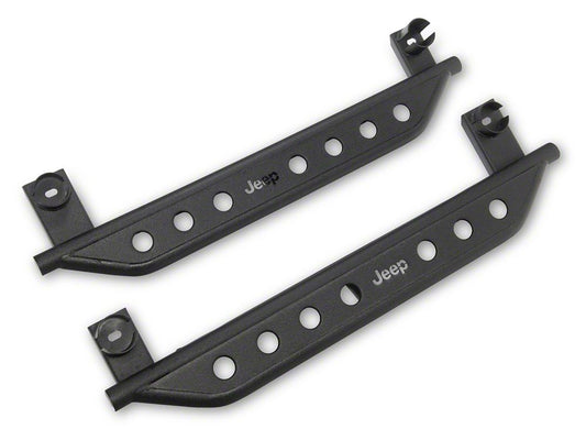 Jeep Licensed by RedRock Tubular HD Rock Sliders (18-26 Jeep Wrangler JL 2-Door)