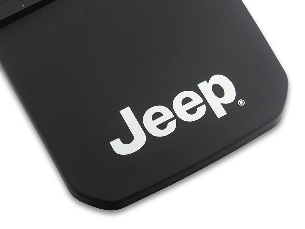 Jeep Licensed by RedRock Custom Molded Mud Guards; Front and Rear