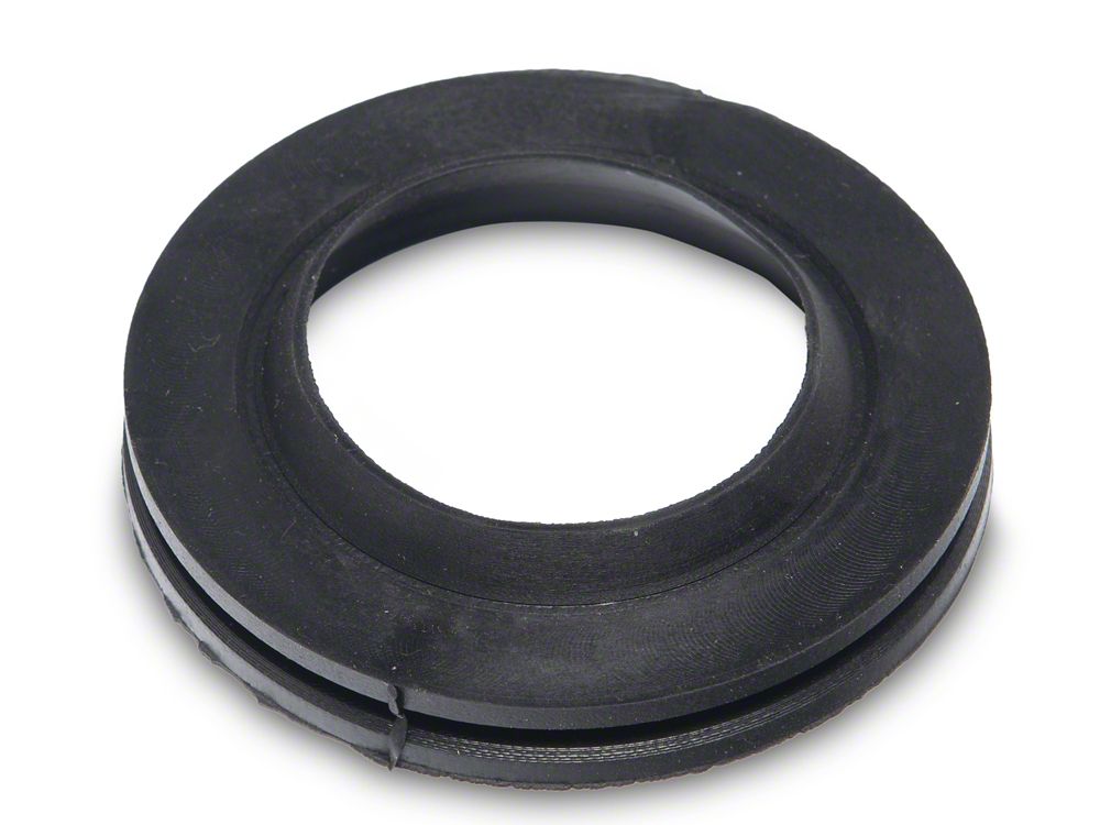 Jeep Licensed by RedRock Fuel Filler Door Cover; Matte Black (18-26 Jeep Wrangler JL)