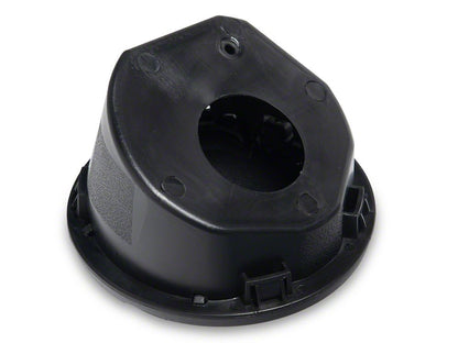 Jeep Licensed by RedRock Locking Aluminum Fuel Filler Door Cover (18-26 Jeep Wrangler JL)