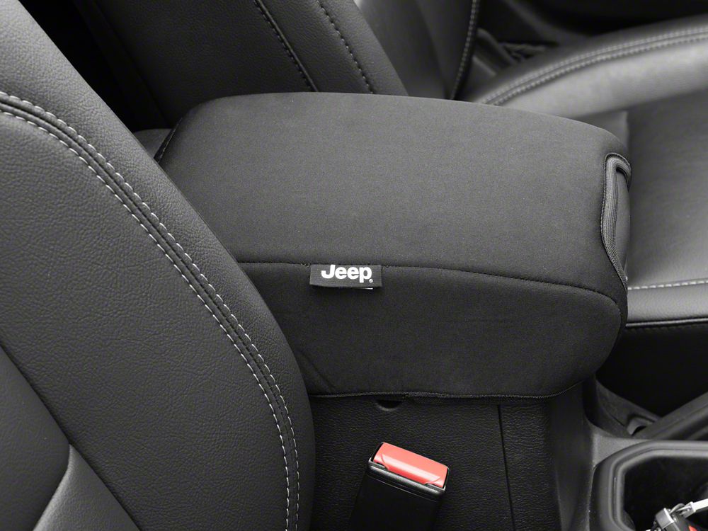 Jeep Licensed by RedRock RedRock Center Console Arm Rest Cover (18-26 Jeep Wrangler JL)
