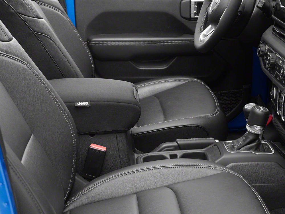 Jeep Licensed by RedRock RedRock Center Console Arm Rest Cover (18-26 Jeep Wrangler JL)
