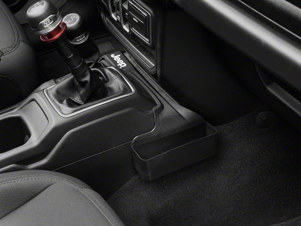 Jeep Licensed by RedRock RedRock Console Storage Tray (18-26 Jeep Wrangler JL)