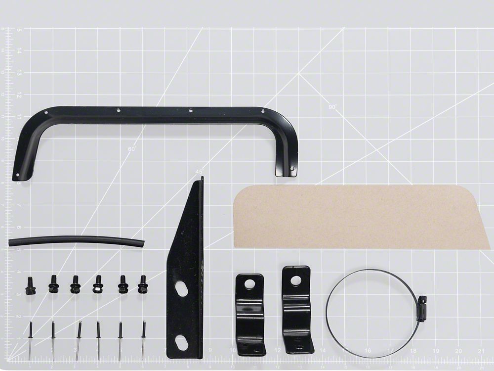 RedRock Snorkel Kit (07-18 Jeep Wrangler JK)