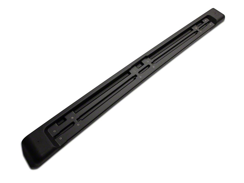 RedRock Molded ABS OE Style Side Step Bars and Fuel Filler Door Cover; Matte Black (18-26 Jeep Wrangler JL 4-Door)