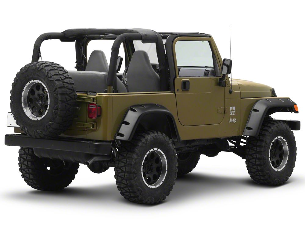 RedRock Wide Fender Flares (97-06 Jeep Wrangler TJ)