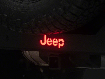 Jeep Licensed by RedRock HD Rear Bumper with LED Jeep Logo Backlight (18-26 Jeep Wrangler JL)