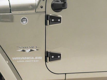 RedRock Replacement Body Side and Exterior Door Hinges (07-18 Jeep Wrangler JK 4-Door)