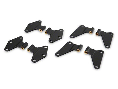 RedRock Replacement Body Side and Exterior Door Hinges (07-18 Jeep Wrangler JK 4-Door)