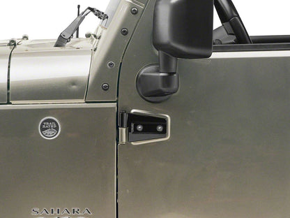RedRock Replacement Body Side and Exterior Door Hinges (07-18 Jeep Wrangler JK 4-Door)