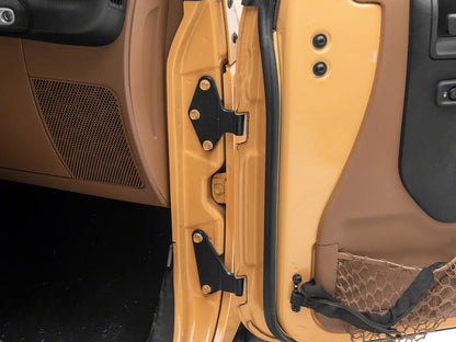 RedRock Replacement Body Side and Exterior Door Hinges (07-18 Jeep Wrangler JK 4-Door)