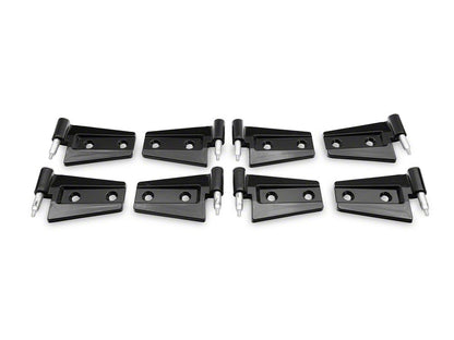 RedRock Replacement Body Side and Exterior Door Hinges (07-18 Jeep Wrangler JK 4-Door)