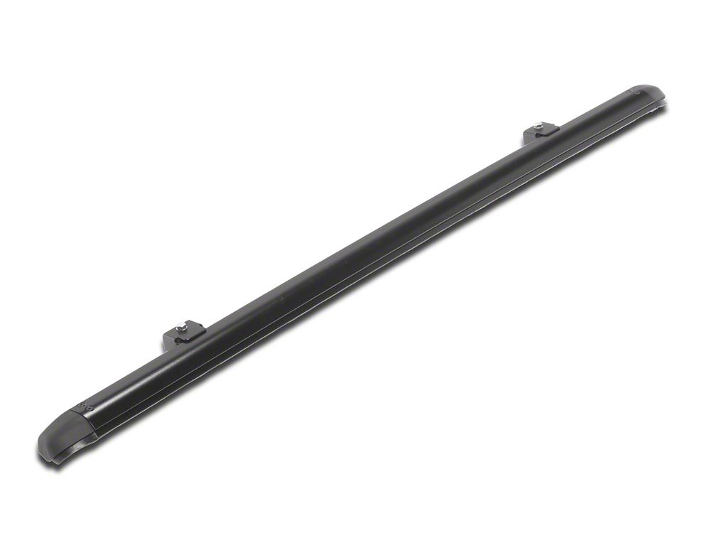 RedRock Extended Bikini Top with Header Panel; Black Diamond (97-06 Jeep Wrangler TJ, Excluding Unlimited)
