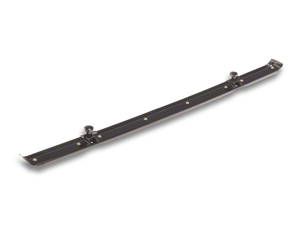 RedRock Extended Bikini Top with Header Panel; Black Diamond (11-18 Jeep Wrangler JK 4-Door)